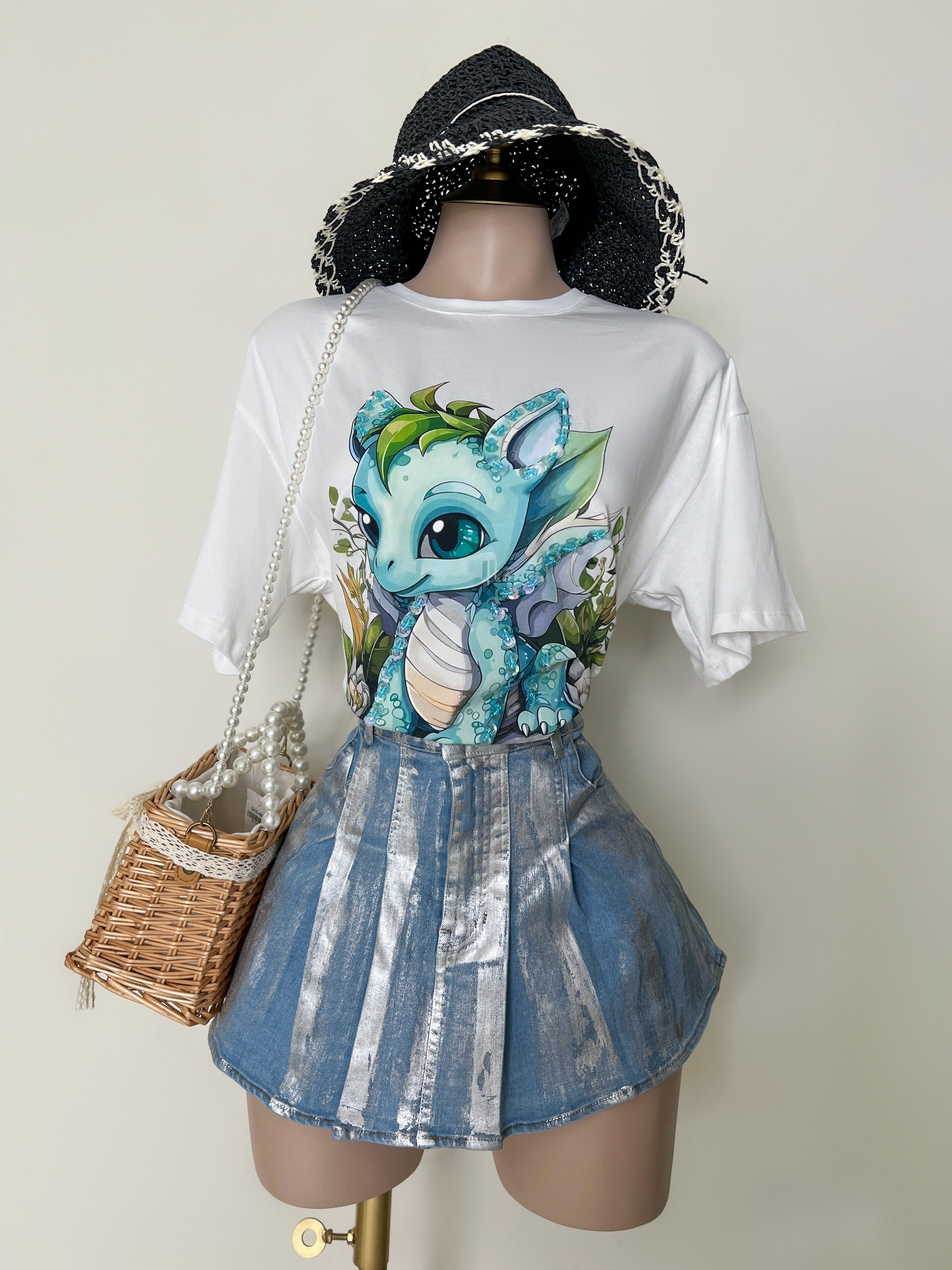 BLUSA TURQUESA