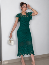 VESTIDO CINTHIA ESMERALDA