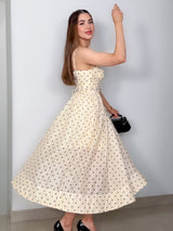 VESTIDO DISNIVA BEIGE