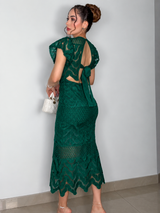 VESTIDO CINTHIA ESMERALDA