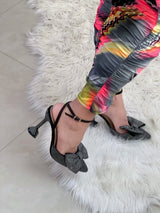 VESTIDO DRAPEADO GRIS