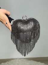 BOLSO CORAZÓN NEGRO