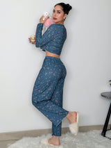 PIJAMA ISA AZUL