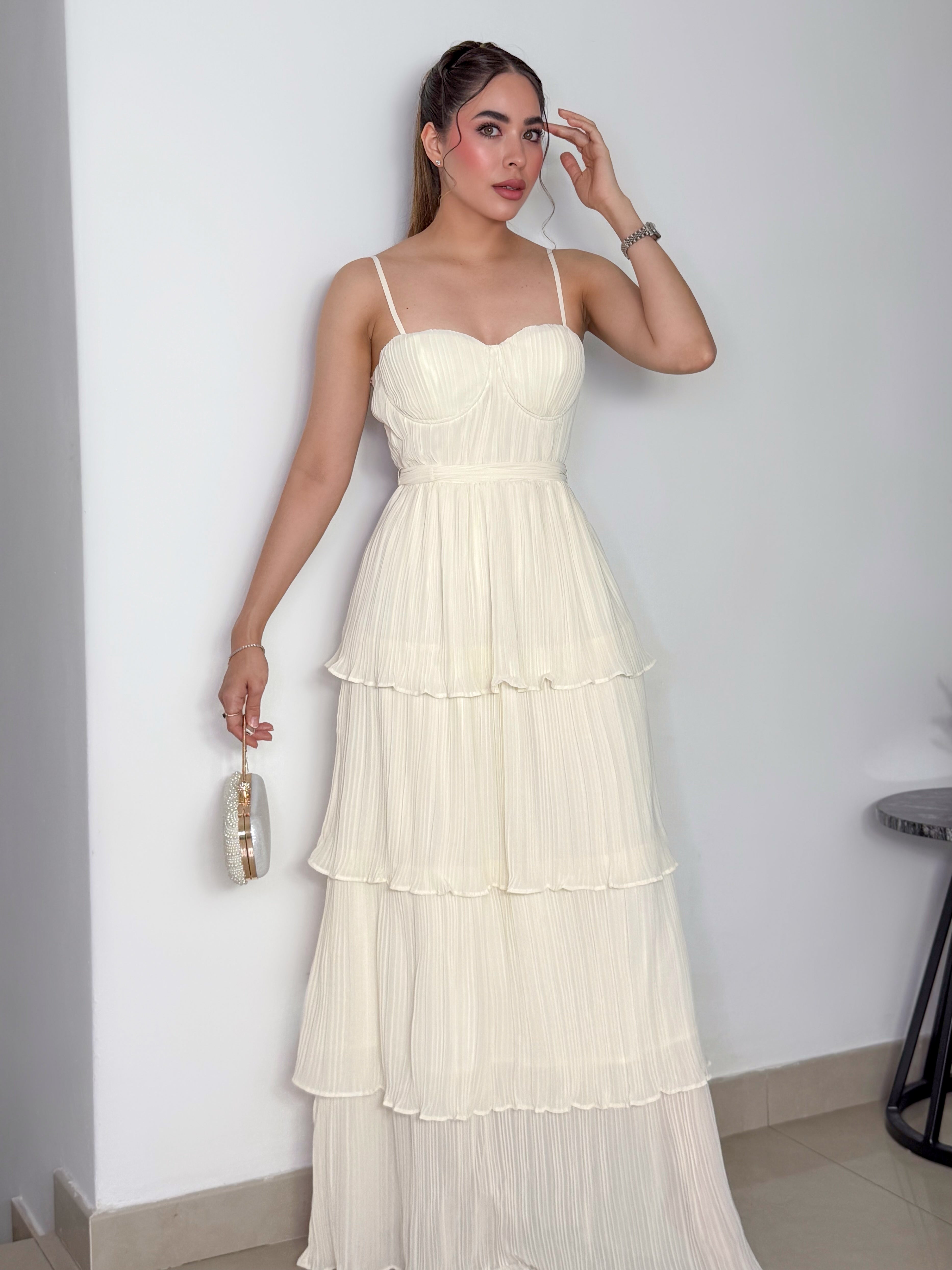 VESTIDO CARMELA IVORY