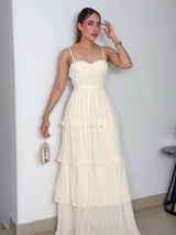 VESTIDO CARMELA IVORY