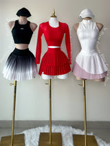 FALDA NEGRA CON SHORT INTERIOR