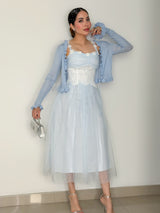 VESTIDO ANELISE AZUL