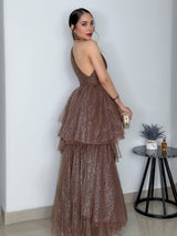 VESTIDO ADRI CAFE BRILLANTE