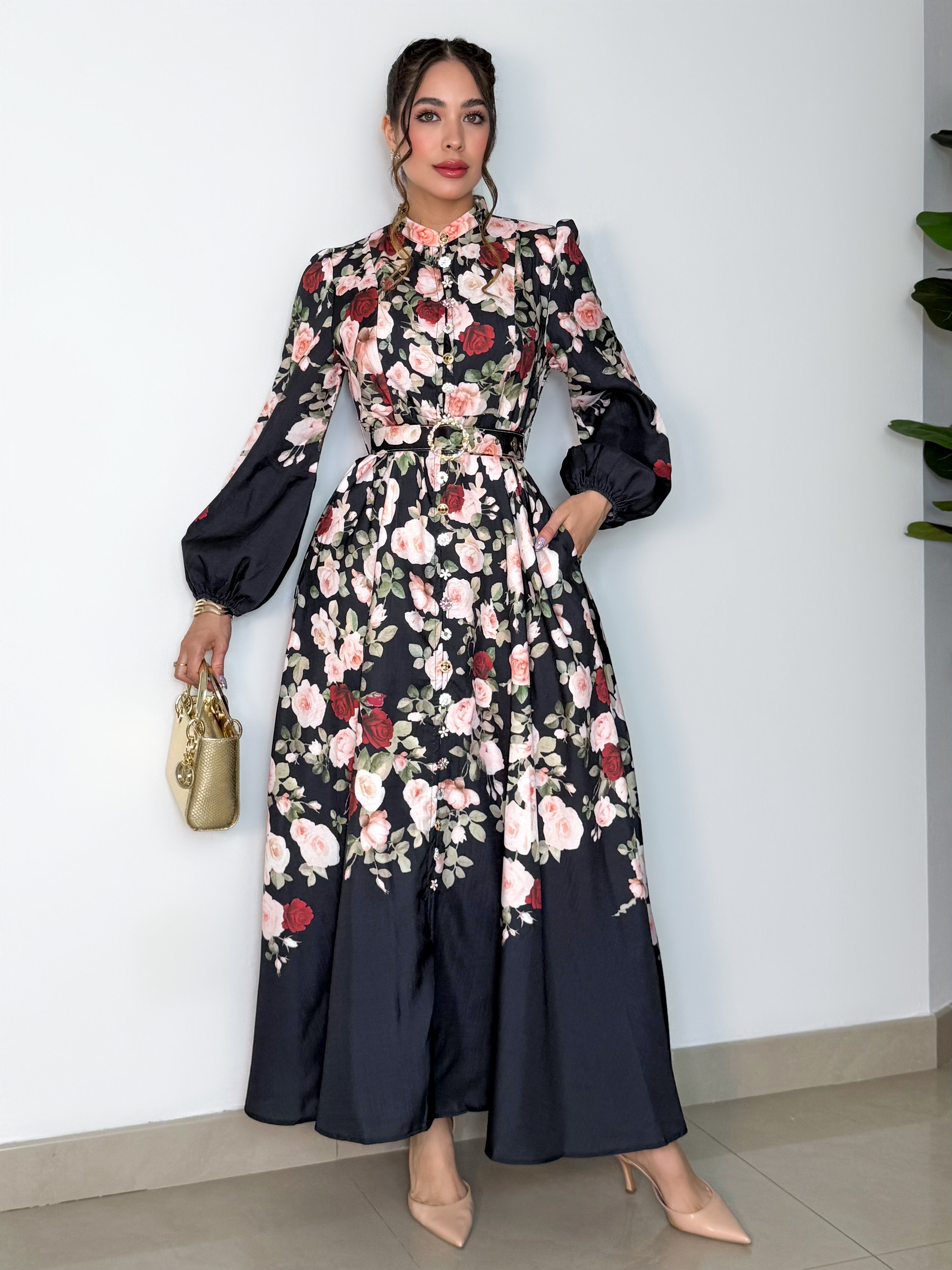 VESTIDO YAMELI NEGRO