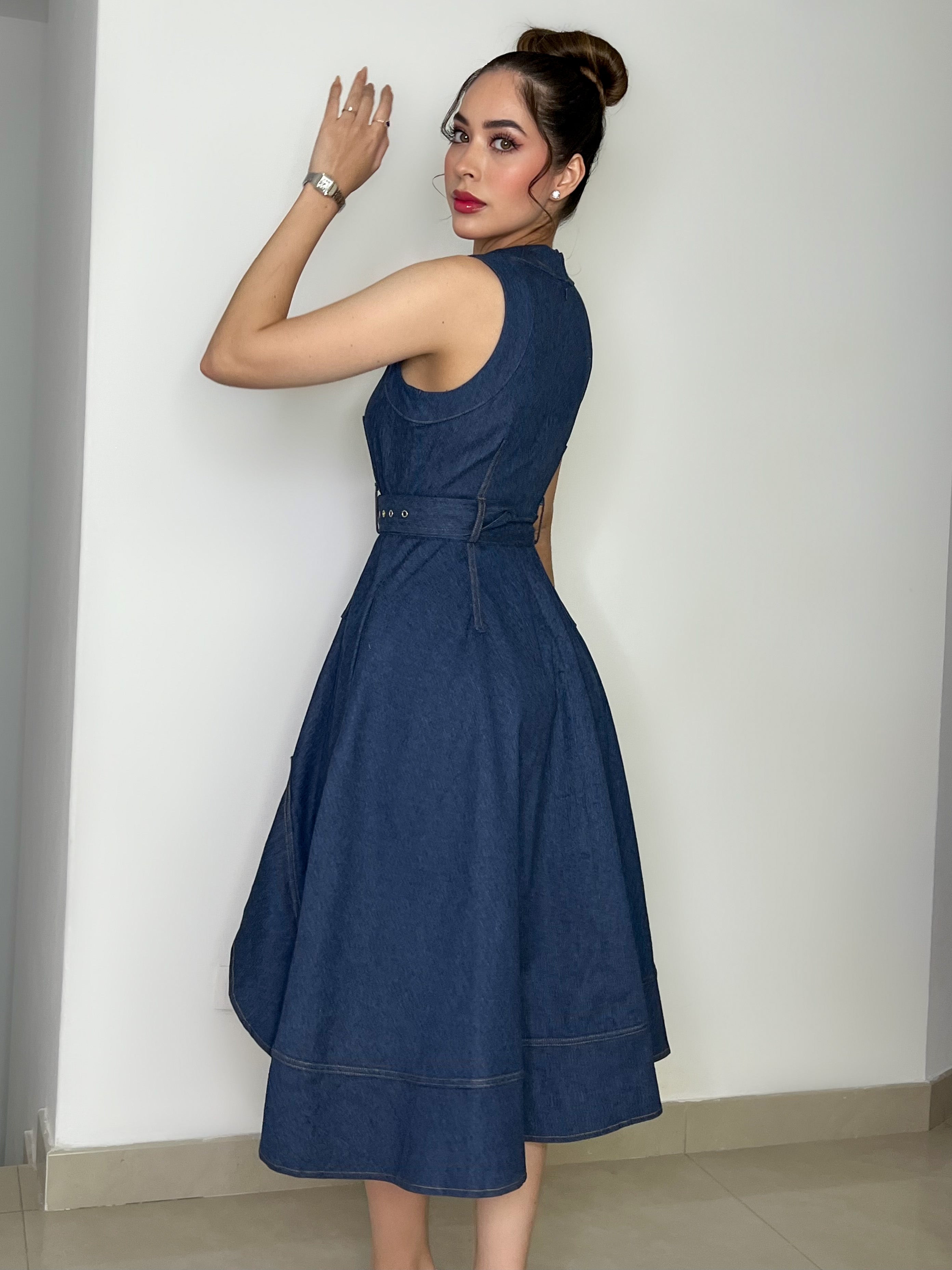 VESTIDO DENIM DARK