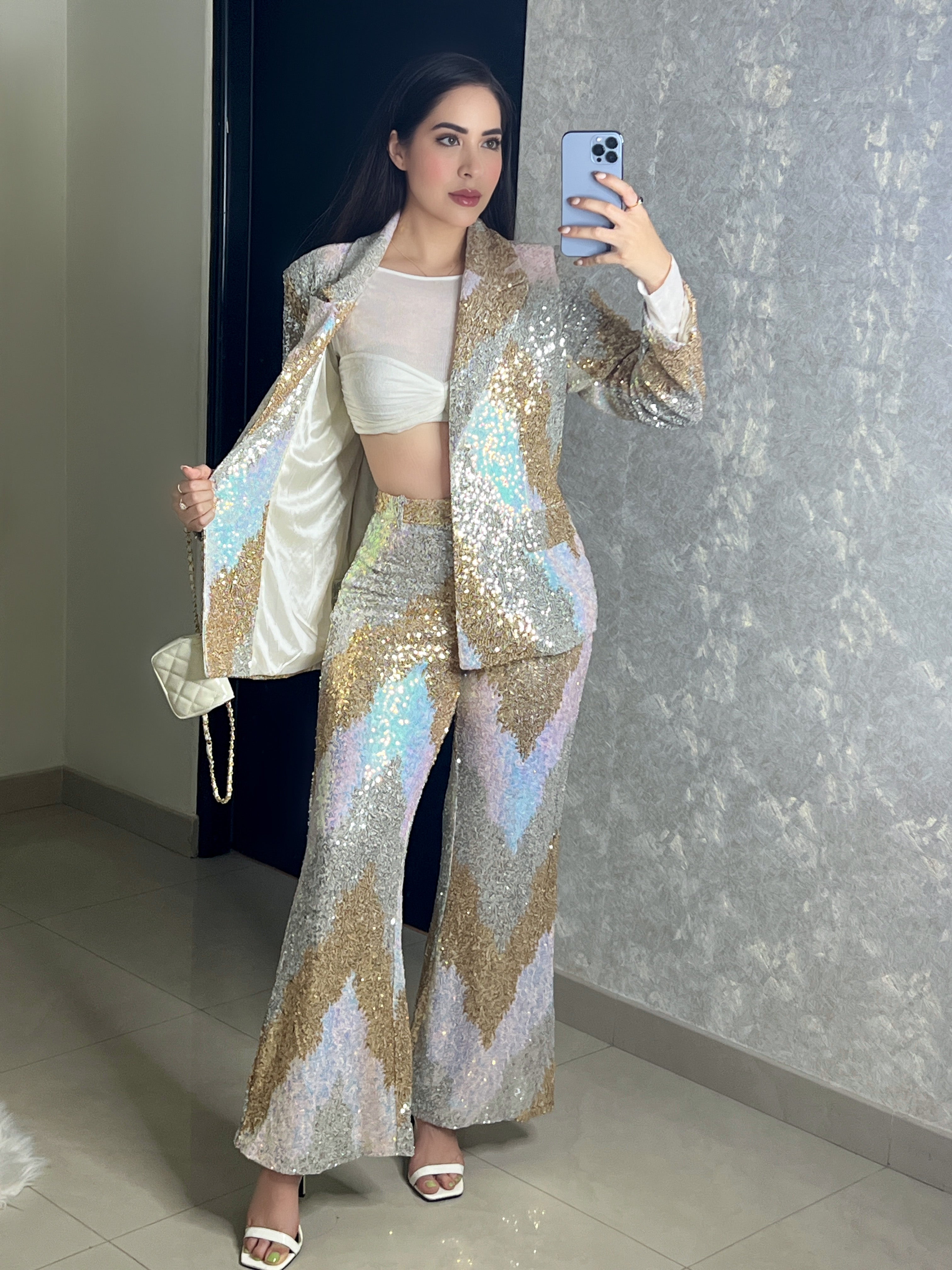 SET SASTRE LENTEJUELA DEGRADADO