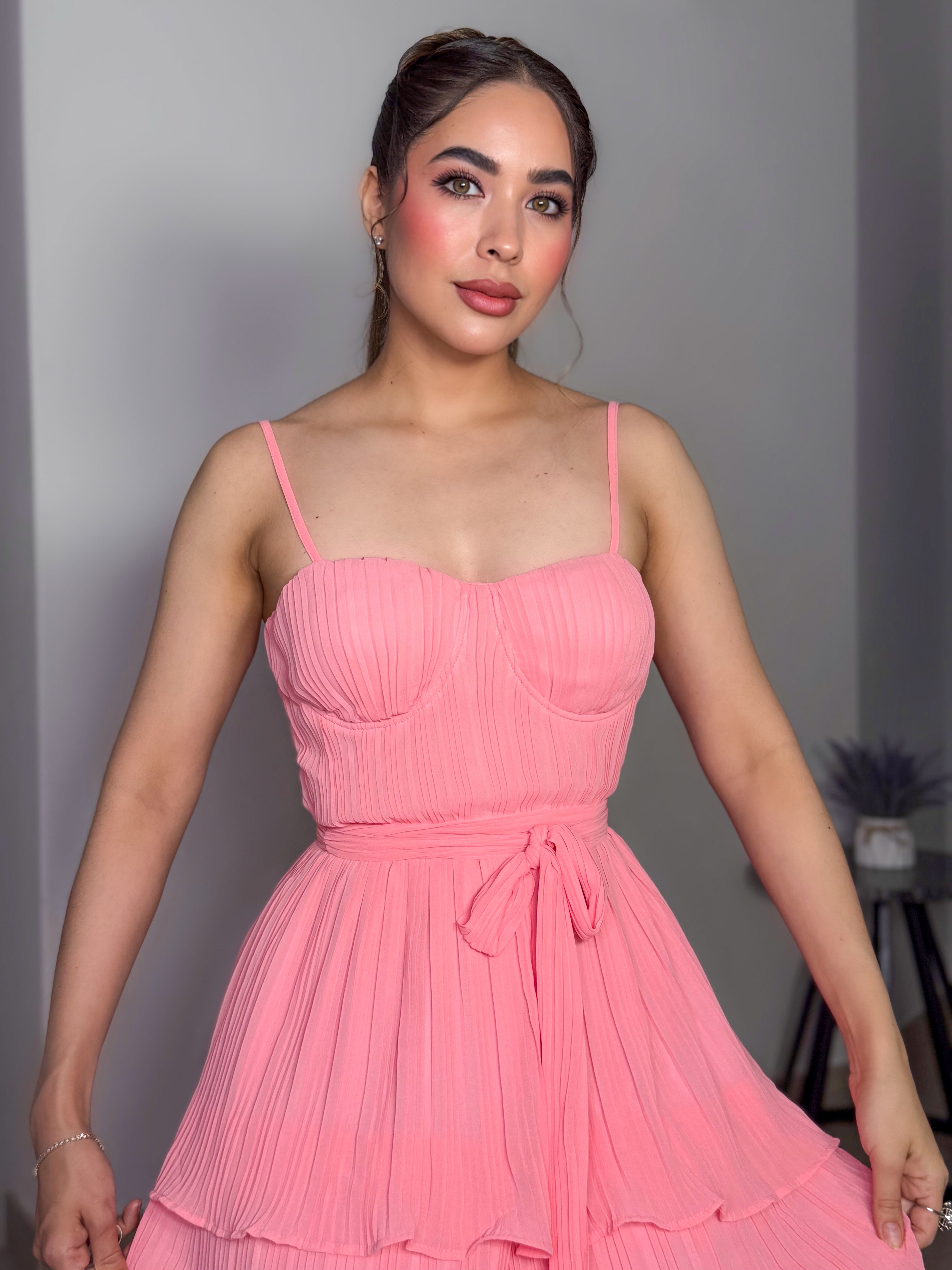 VESTIDO CARMELA ROSA