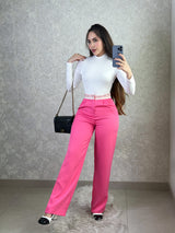 PANTALÓN ROSA ELEGANTE