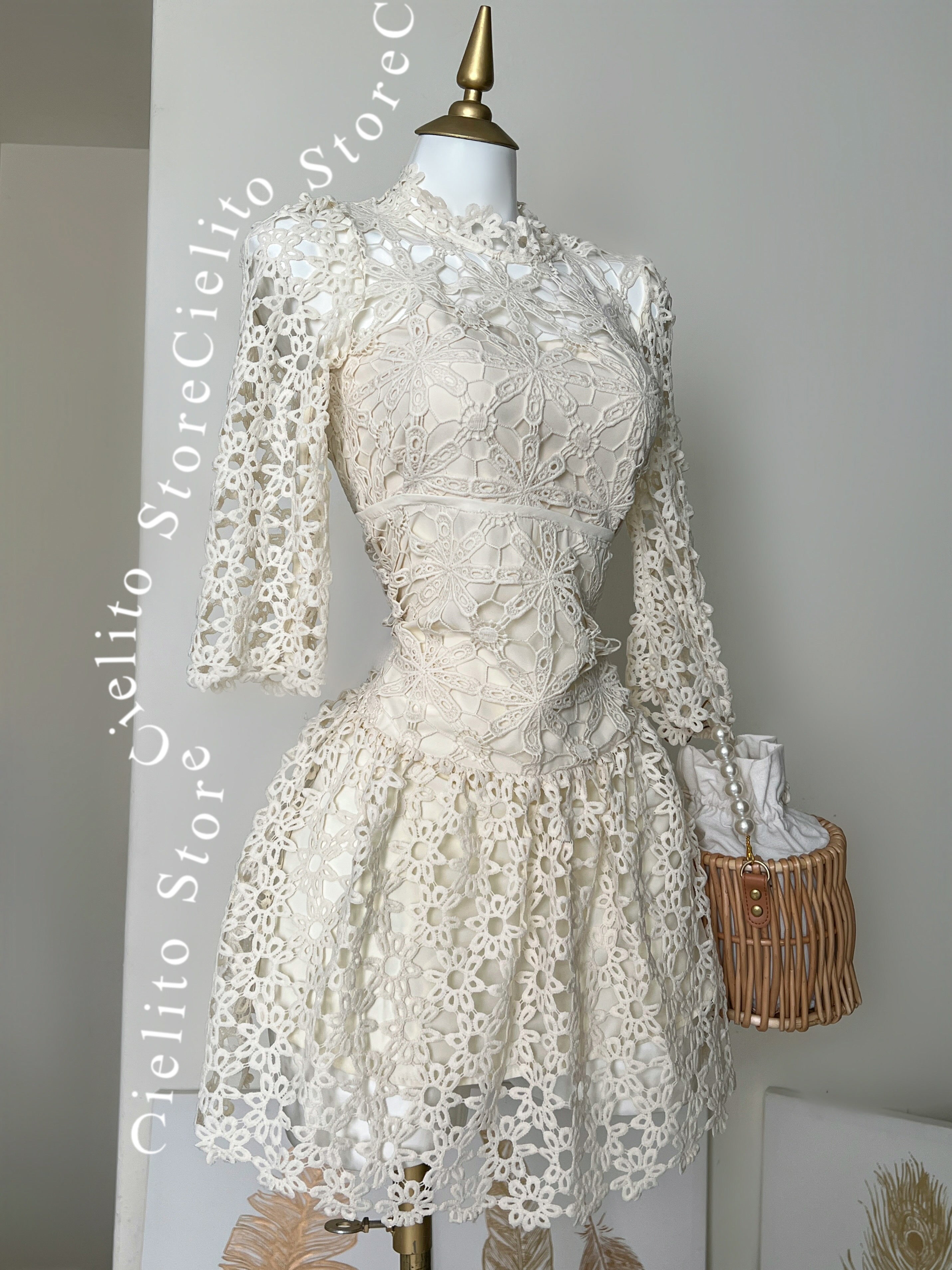 VESTIDO MARGARITA IVORY