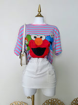 FALDA BLANCA CON BOLSAS