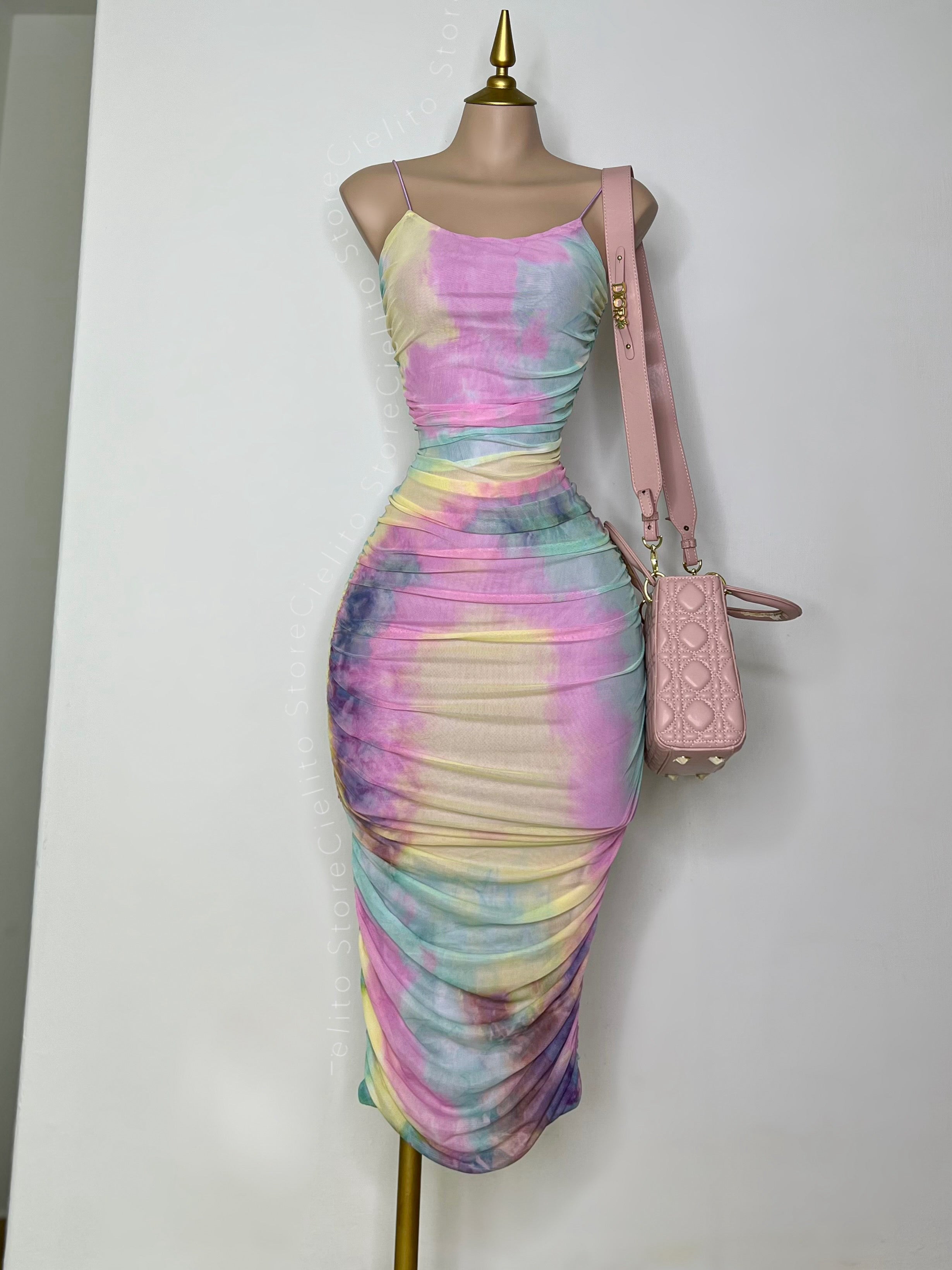 VESTIDO DRAPEADO CANDY