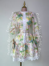 VESTIDO CORTO FLORAL