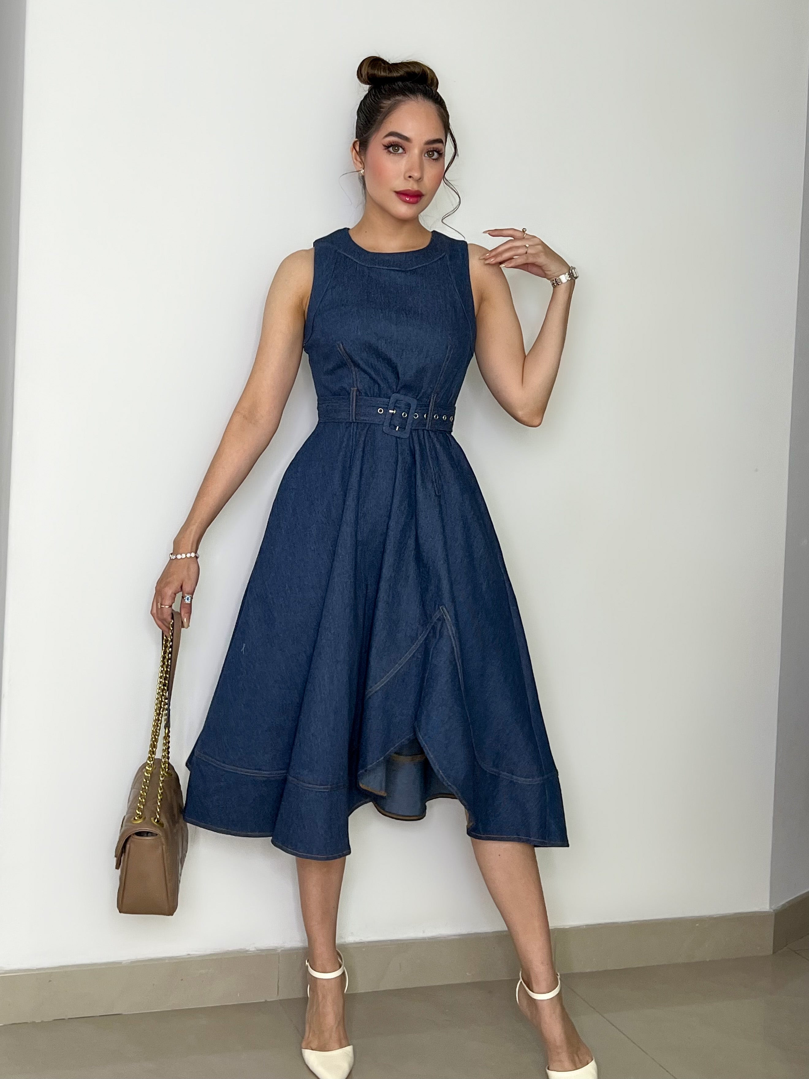 VESTIDO DENIM DARK