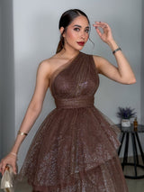 VESTIDO ADRI CAFE BRILLANTE