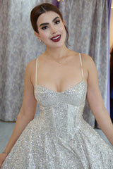 VESTIDO EDNA PLATEADO