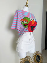 FALDA BLANCA CON BOLSAS