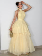 VESTIDO ADRIANA AMARILLO