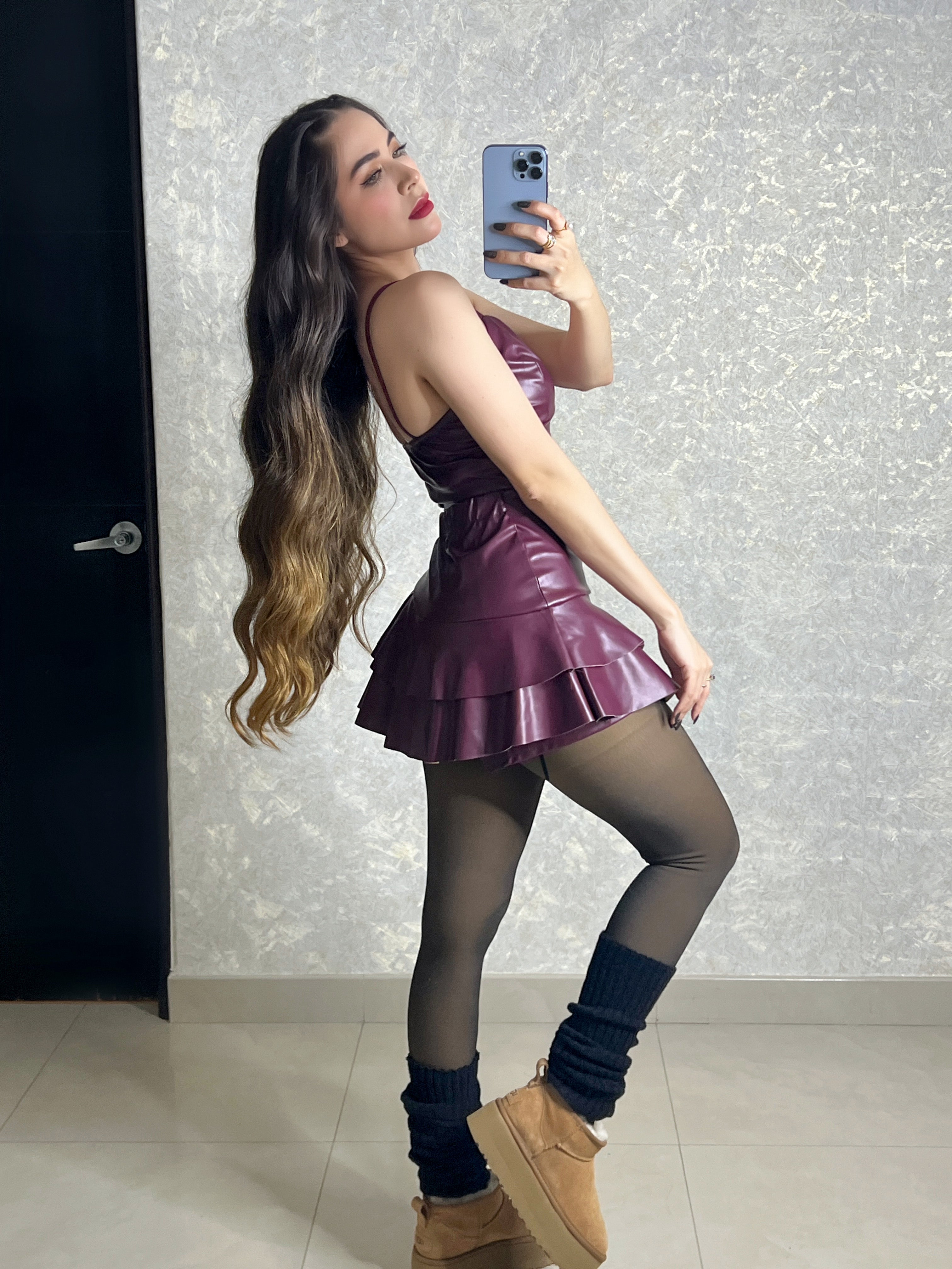SET GUINDA VINIPIEL