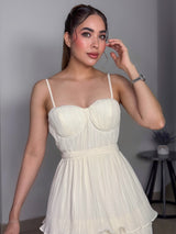 VESTIDO CARMELA IVORY