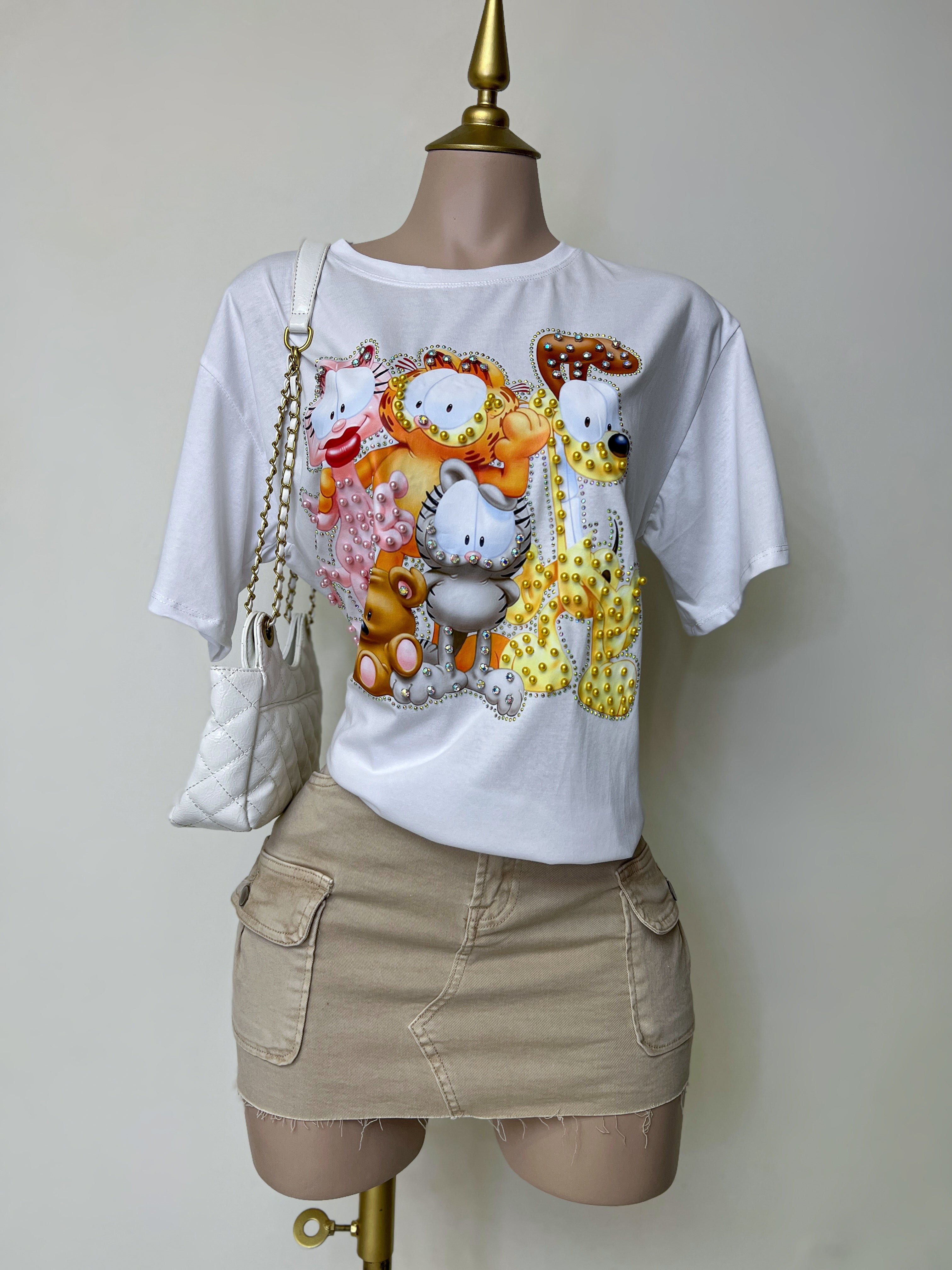 BLUSA GARFIELD FRIENDS