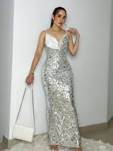 VESTIDO DENIS SILVER
