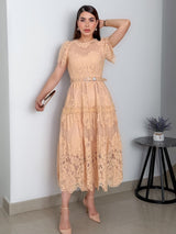 VESTIDO LADY BEIGE