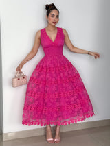 VESTIDO LIZETH ROSA