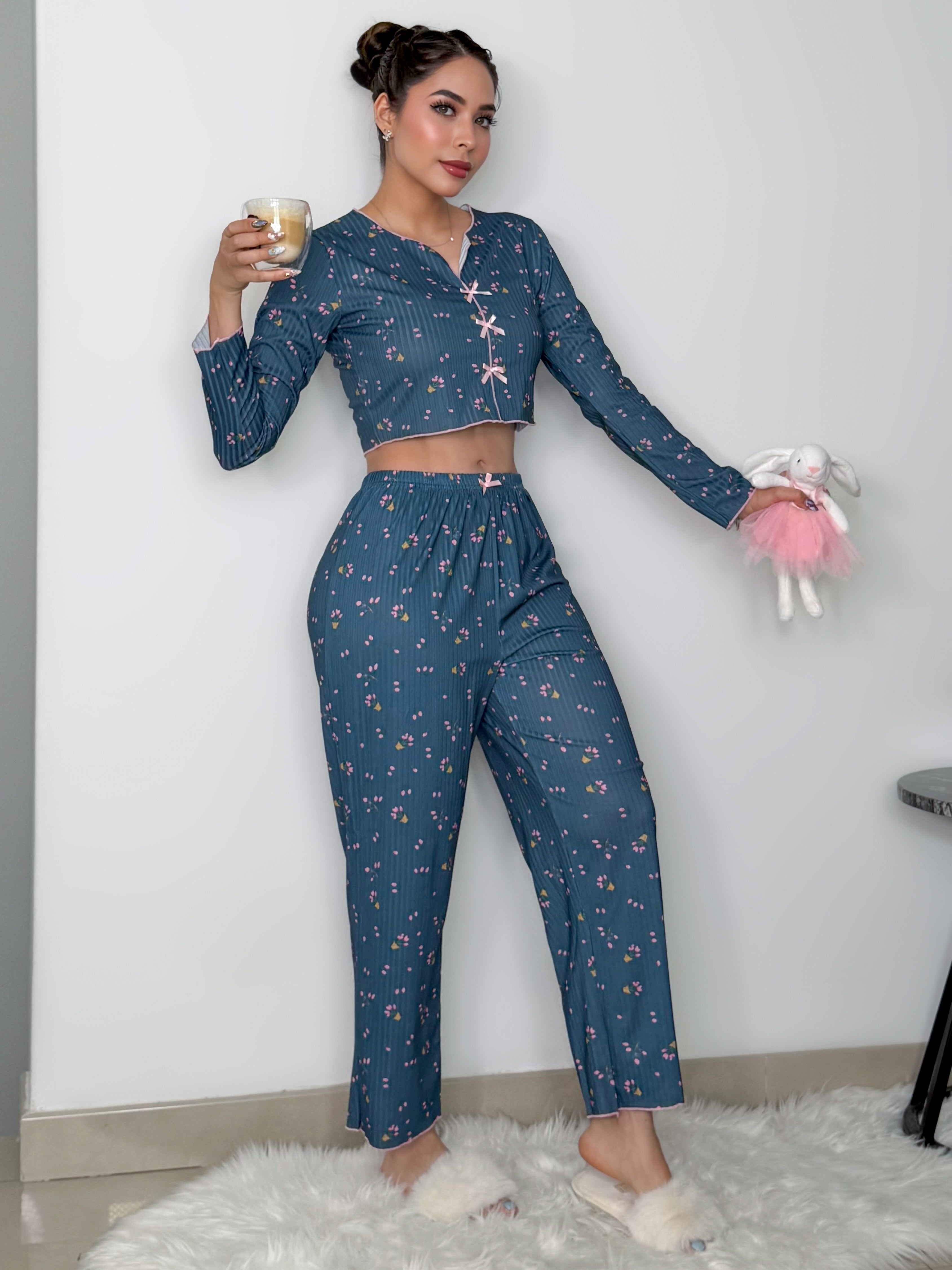 PIJAMA ISA AZUL