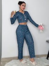 PIJAMA ISA AZUL