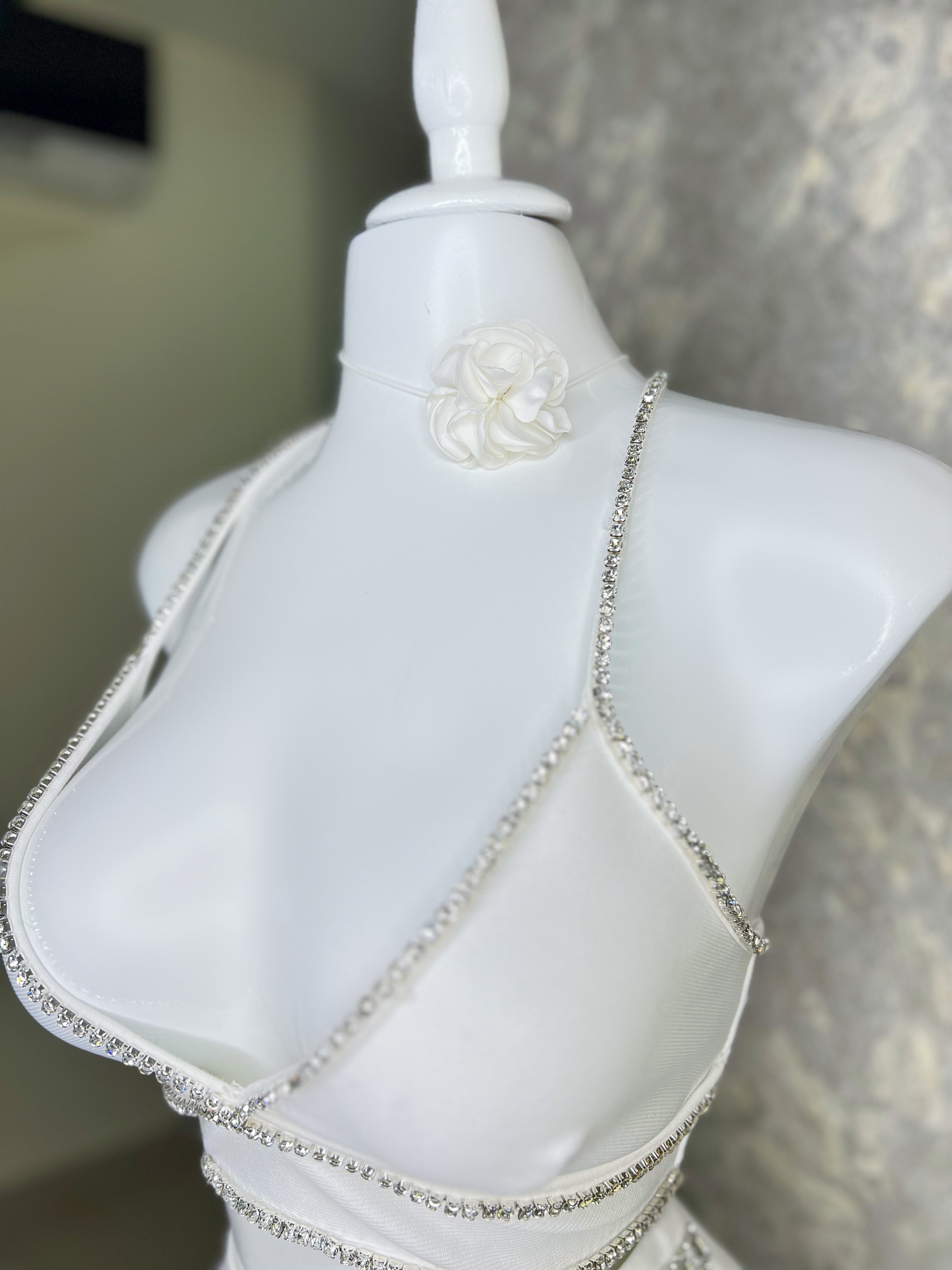 SET FALDA Y TOP BLANCO