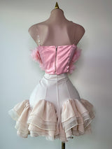 BLUSA DE FLORES ROSAS