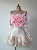 BLUSA DE FLORES ROSAS