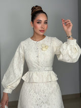 SET LEAH IVORY