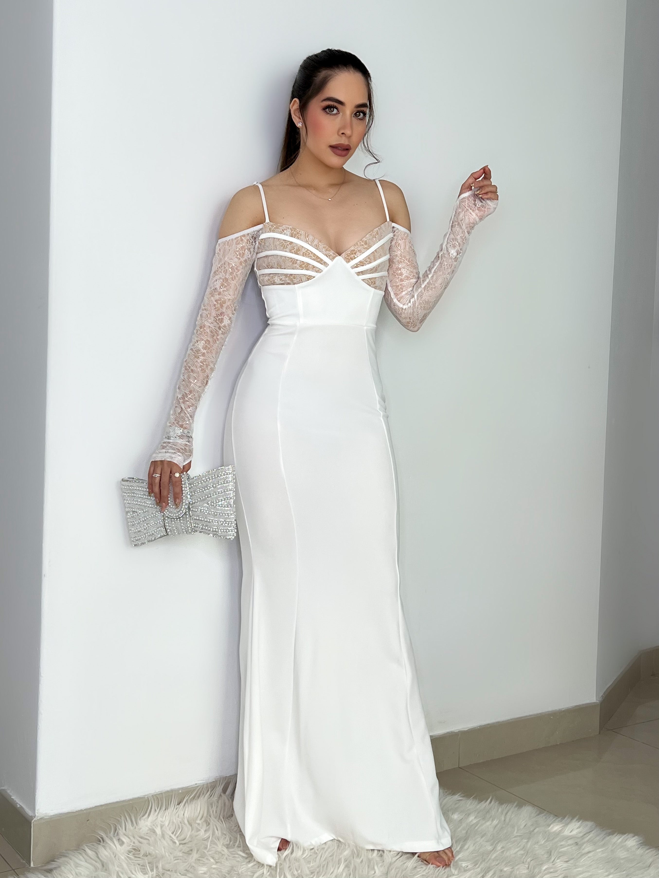 VESTIDO ALISON BLANCO