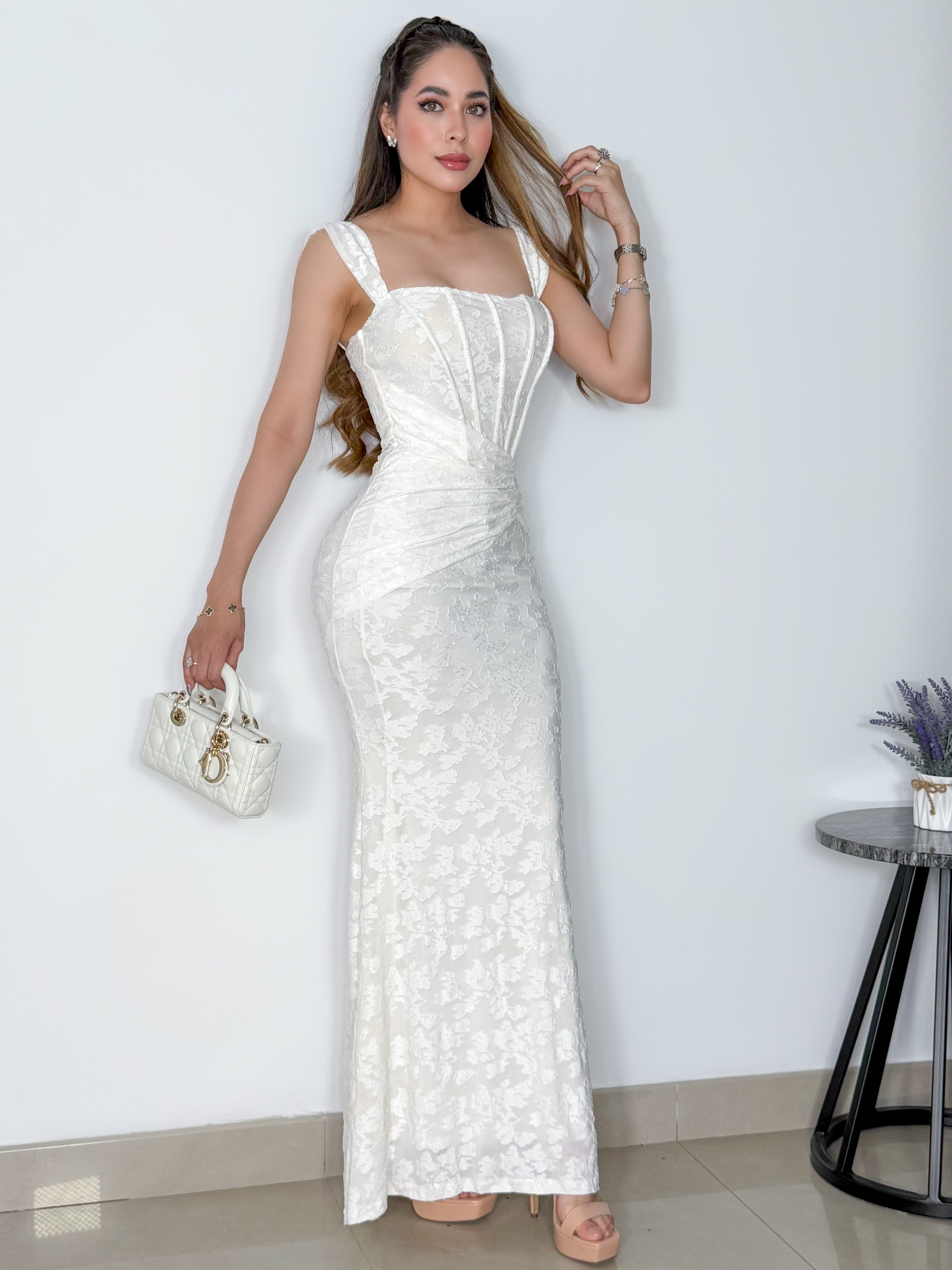 VESTIDO ARIEL BLANCO