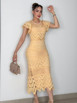 VESTIDO CINTHIA AMARILLO