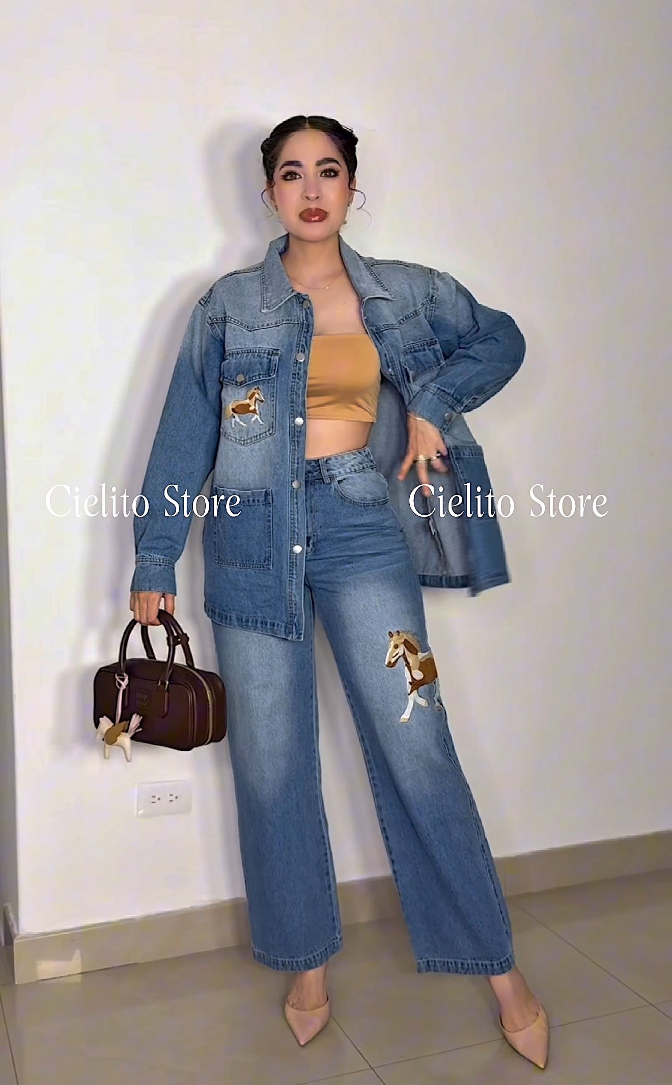SET DENIM CABALLOS