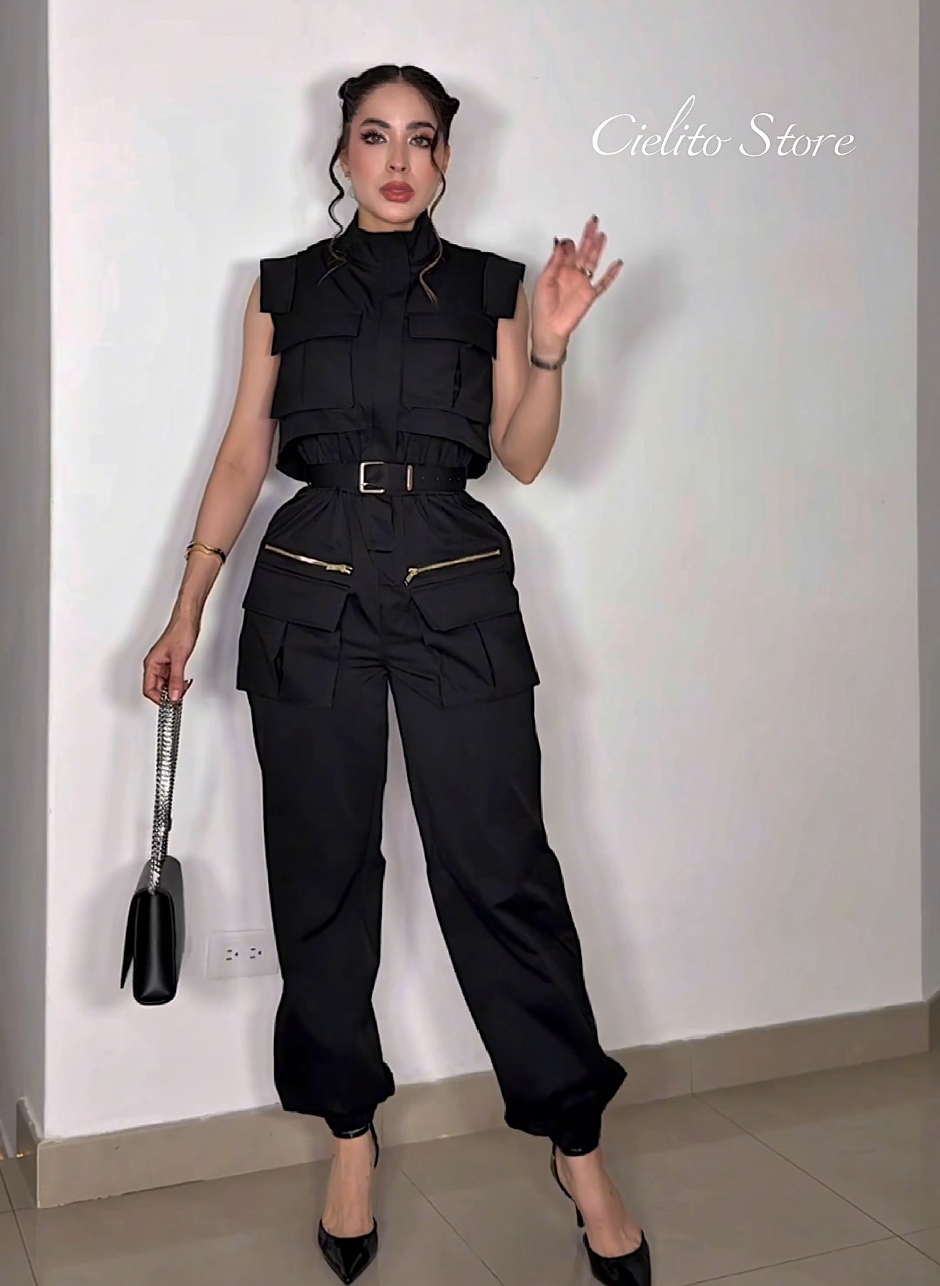 ENTERIZO CAMILA NEGRO