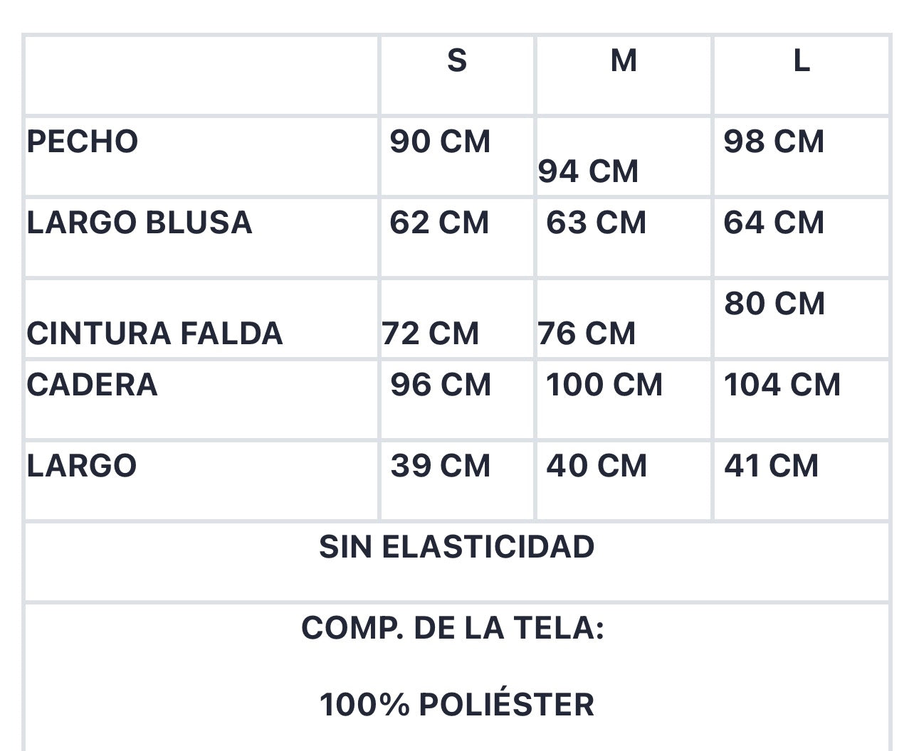 SET JAEL BLANCO