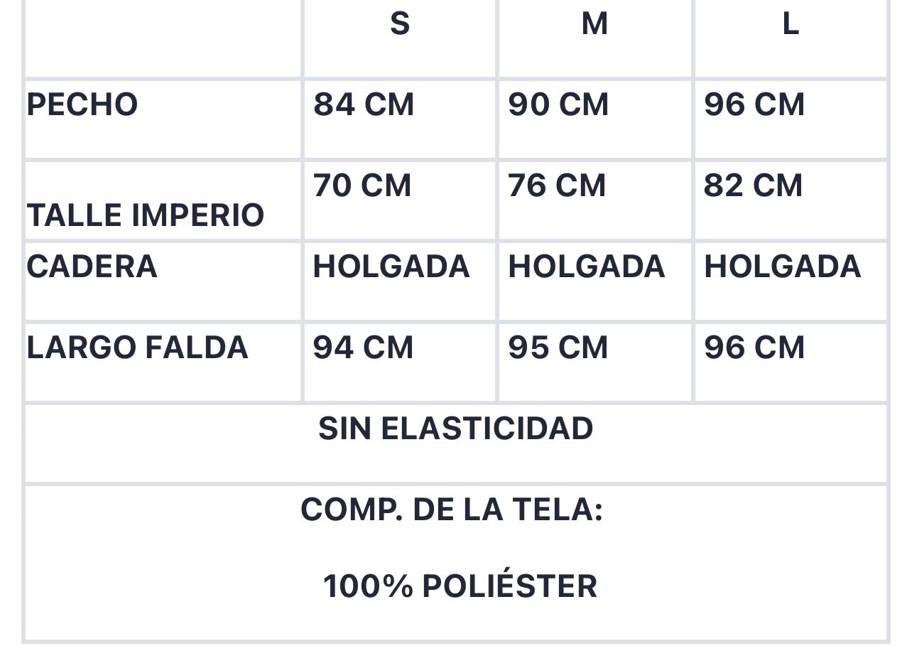 VESTIDO DALILA