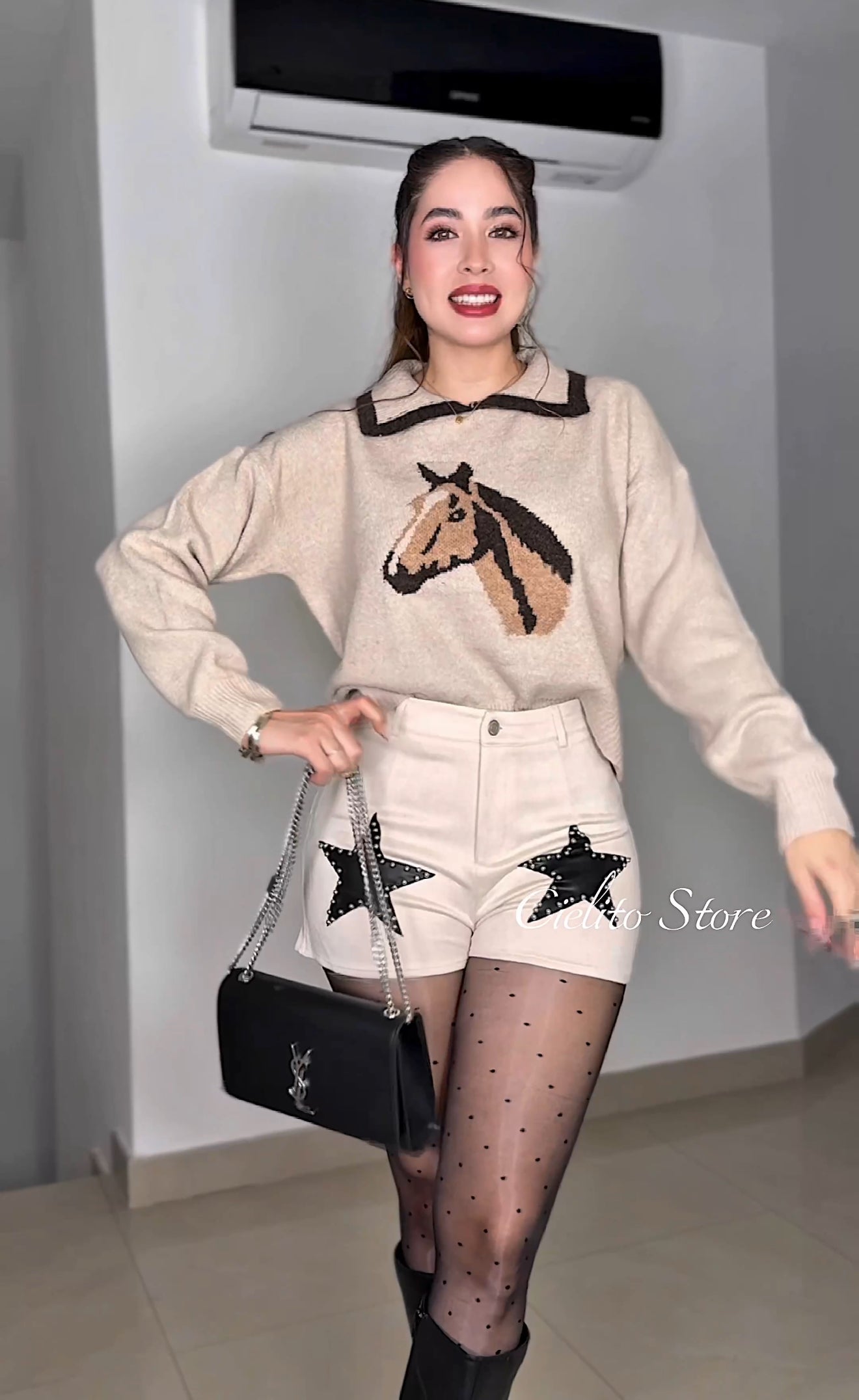 SUÉTER CABALLO VINTAGE