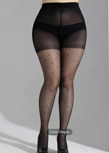 MEDIAS NEGRAS PUNTITOS