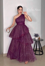 VESTIDO ADRI UVA BRILLANTE