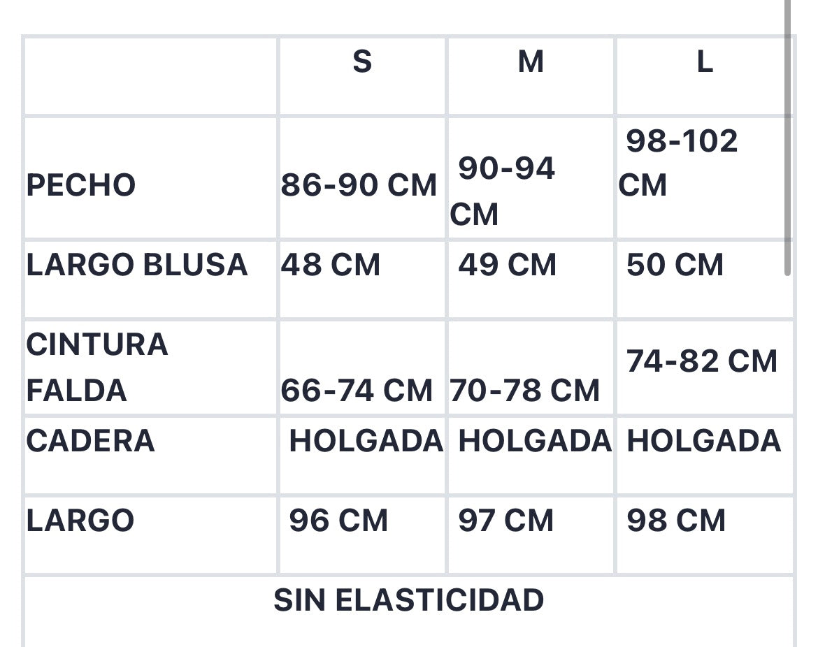 SET DALILA BLANCO