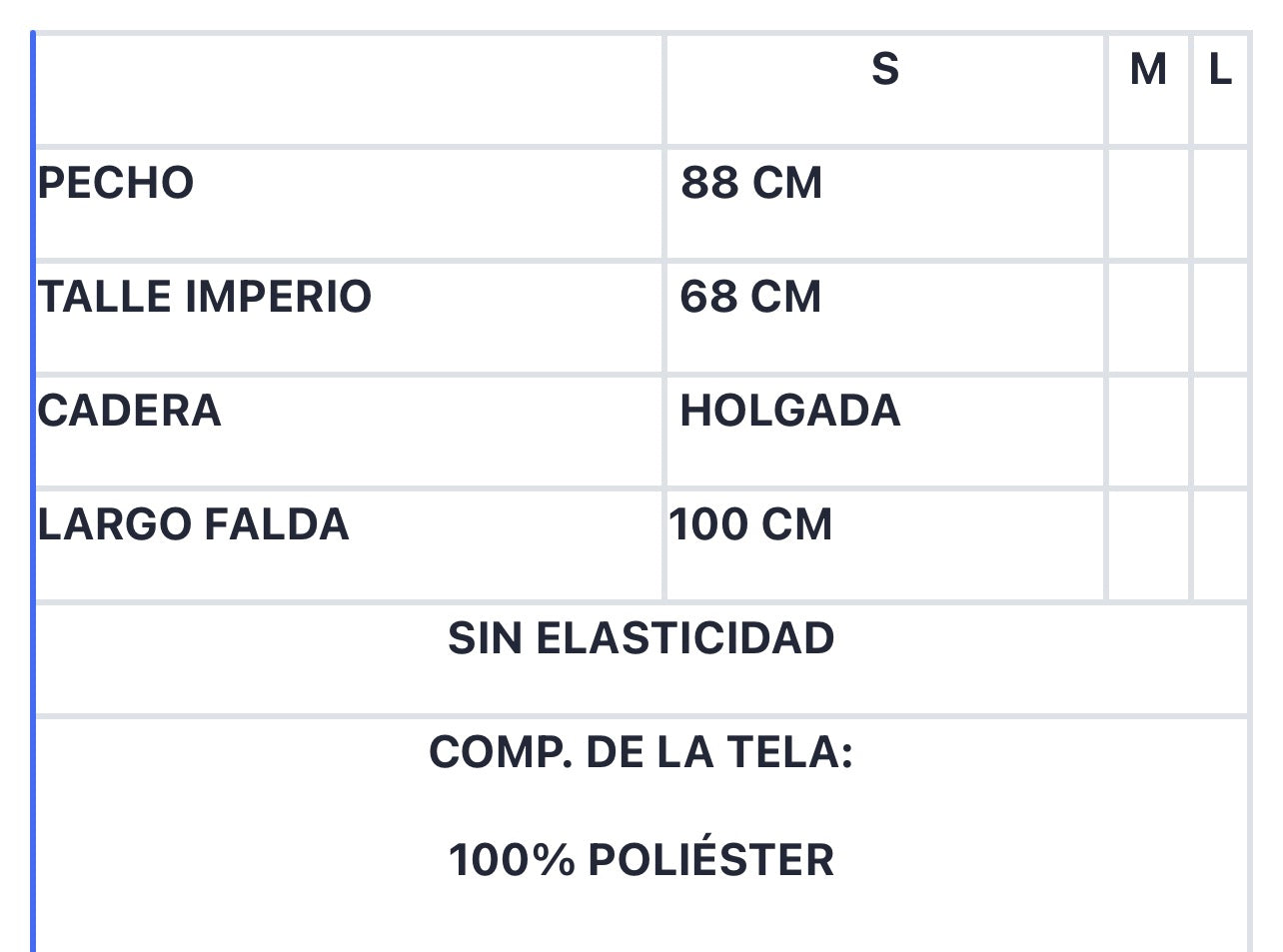 VESTIDO CITLALI
